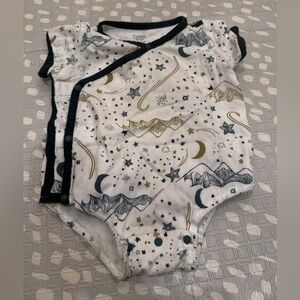 Nest Designs Short Sleeve Onesie, 3-6M